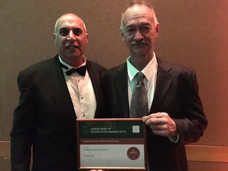 We won Bronze for the 2019 Landscaping Distinction Award