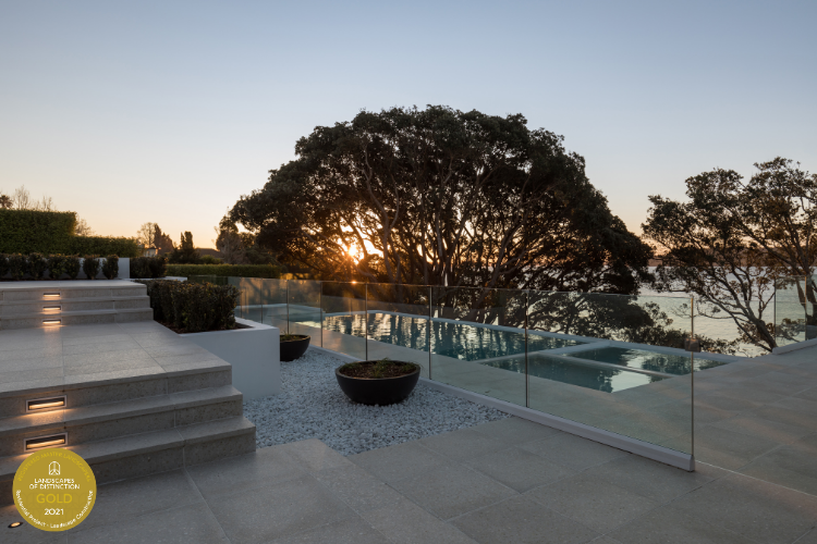 Herne Bay Landscaping Auckland, Gold Award